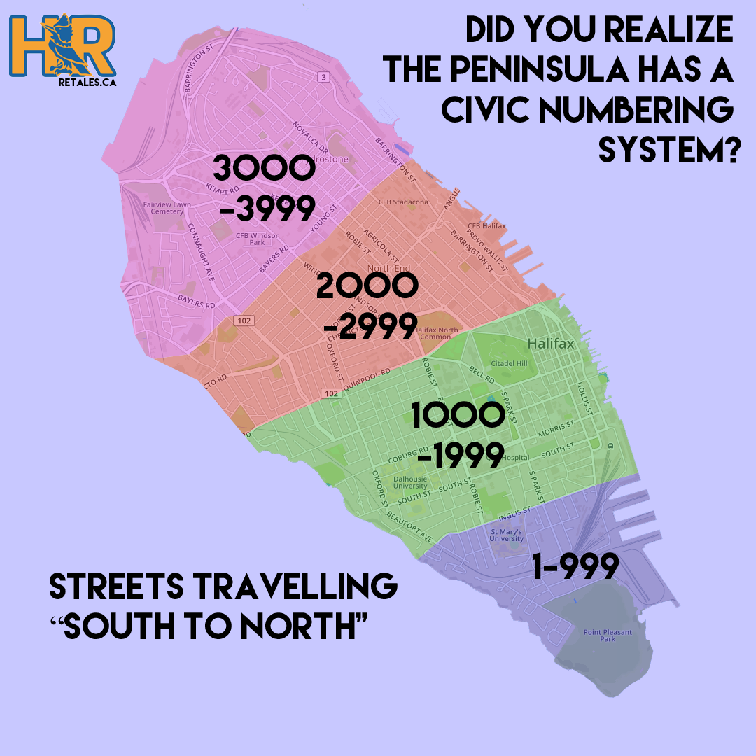 DYK: The Peninsula Has an Addressing Grid?